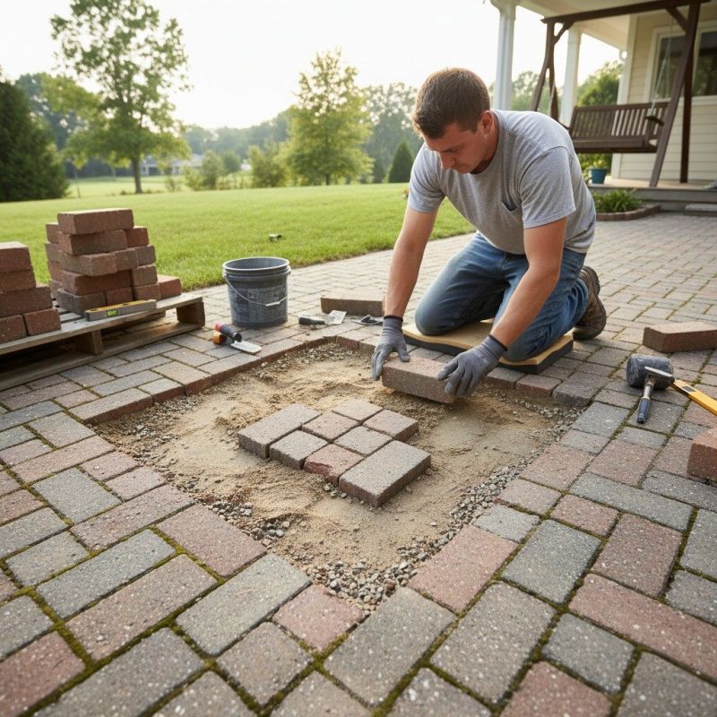 Commercial Paving Repair detail